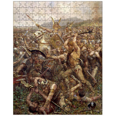 Battle of Teutoburg Forest, by Otto Albert Koch jigsaw puzzle