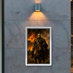 Batu Khan before the smoking gates of Ryazan poster 2