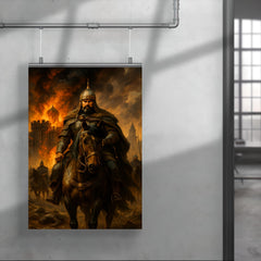 Batu Khan before the smoking gates of Ryazan poster 4