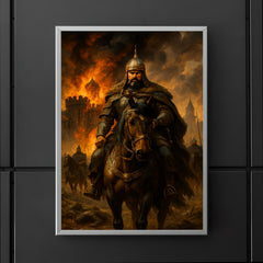 Batu Khan before the smoking gates of Ryazan poster 5