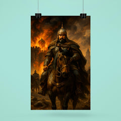Batu Khan before the smoking gates of Ryazan poster 6