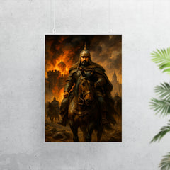 Batu Khan before the smoking gates of Ryazan poster 7