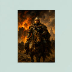 Batu Khan before the smoking gates of Ryazan poster 8