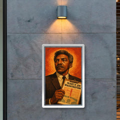 Bayard Rustin march planner portrait poster 2
