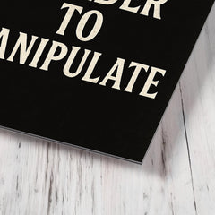 Be harder to manipulate metal print mockup