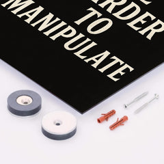 Be harder to manipulate metal print mockup