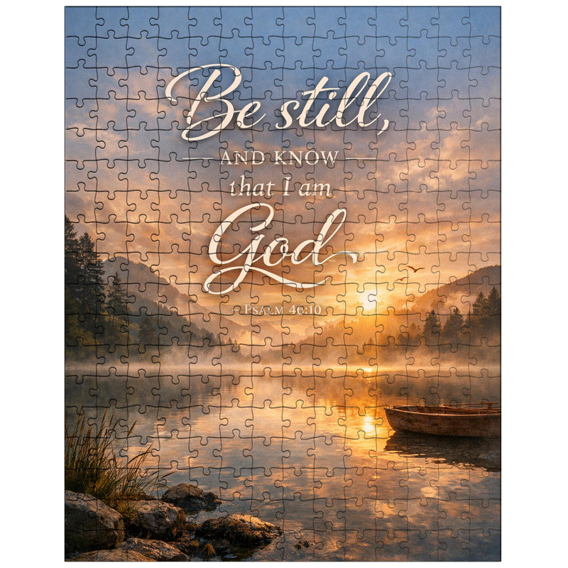Be still and know that I am God Psalm 4610 jigsaw puzzle