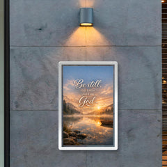 Be still and know that I am God Psalm 4610 poster 2