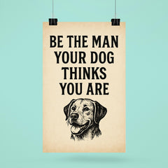 Be the man your dog thinks you are poster 6