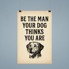 Be the man your dog thinks you are poster 9