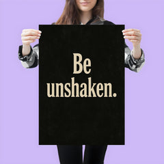 Be unshaken poster 3