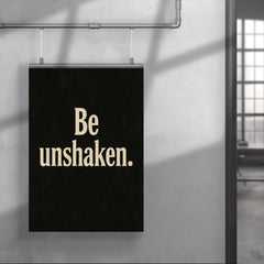 Be unshaken poster 4