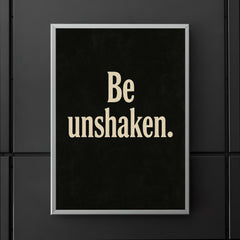 Be unshaken poster 5