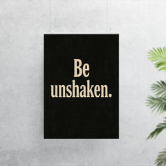 Be unshaken poster 7