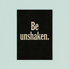 Be unshaken poster 8