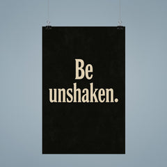 Be unshaken poster 9