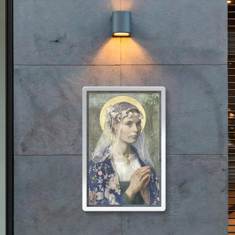 Beate Maria by Gari Melchers poster 2