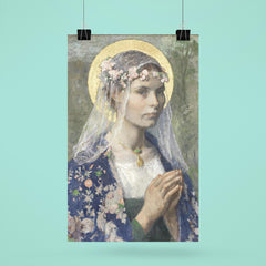 Beate Maria by Gari Melchers poster 6