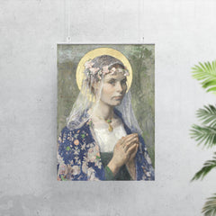 Beate Maria by Gari Melchers poster 7