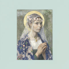 Beate Maria by Gari Melchers poster 8