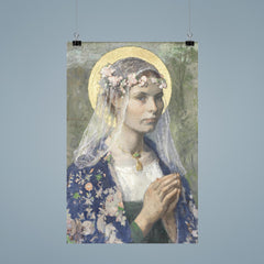 Beate Maria by Gari Melchers poster 9