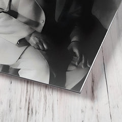 Beauford Delaney metal print mockup
