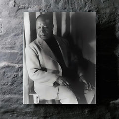 Beauford Delaney metal print mockup