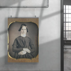 Beauty with a Raised Eyebrow, 1860s poster 4