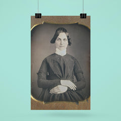 Beauty with a Raised Eyebrow, 1860s poster 6