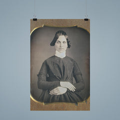 Beauty with a Raised Eyebrow, 1860s poster 9