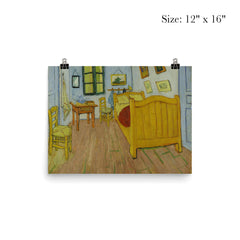 Bedroom in Arles  Van Gogh 1888 poster 3