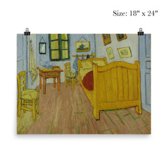 Bedroom in Arles  Van Gogh 1888 poster 5