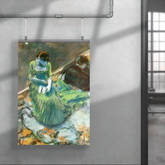 Before the Curtain Call by Edgar Degas, 1892 poster 4