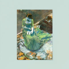 Before the Curtain Call by Edgar Degas, 1892 poster 8