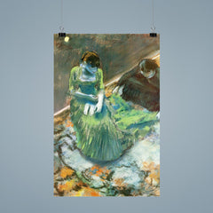 Before the Curtain Call by Edgar Degas, 1892 poster 9