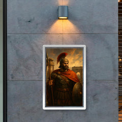 Belisarius amid ruined Roman grandeur poster 2