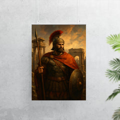 Belisarius amid ruined Roman grandeur poster 7