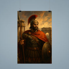 Belisarius amid ruined Roman grandeur poster 9