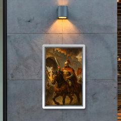 Belisarius before the shattered gates of Rome poster 2