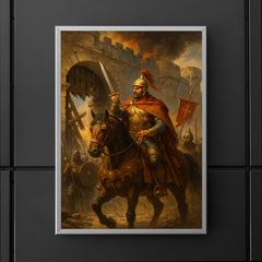 Belisarius before the shattered gates of Rome poster 5