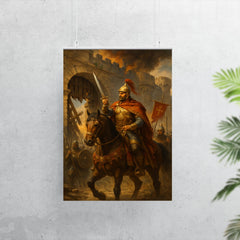 Belisarius before the shattered gates of Rome poster 7
