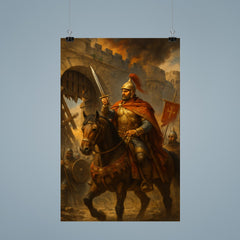 Belisarius before the shattered gates of Rome poster 9
