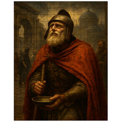 Belisarius begging alms as fallen Byzantine legend jigsaw puzzle