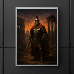 Belisarius in ruined Rome twilight poster 5