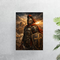Belisarius in weathered armor before Ravenna poster 7