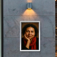 Bell Hooks portrait poster 2