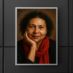 Bell Hooks portrait poster 5