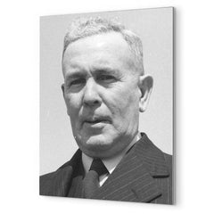 Ben Chifley metal print mockup