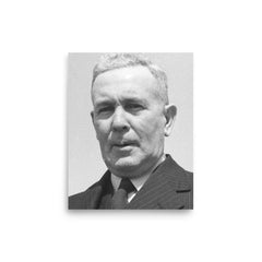 Ben Chifley poster on a plain backdrop in size 8"x10".