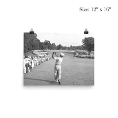 Ben Hogan famous golf shot poster 3